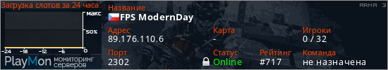 баннер для сервера arma3. FPS ModernDay
