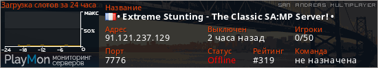 баннер для сервера samp. &bull; Extreme Stunting - The Classic SA:MP Server! &bull;