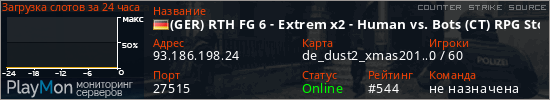 баннер для сервера css. (GER) RTH FG 6 - Extrem x2 - Human vs. Bots (CT) RPG Store