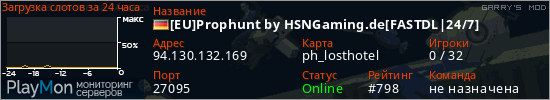 баннер для сервера garrysmod. [EU]Prophunt by HSNGaming.de[FASTDL|24/7]
