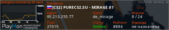 баннер для сервера cs2. [CS2] PURECS2.SU - MIRAGE #1