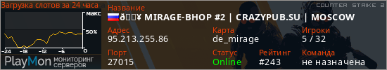 баннер для сервера cs2. 🔥 MIRAGE-BHOP #2 | CRAZYPUB.SU | MOSCOW