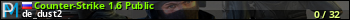 юзербар для сервера cs. Counter-Strike 1.6 Public